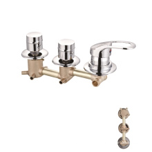 Factory standard brass wall mount bath shower panel faucet